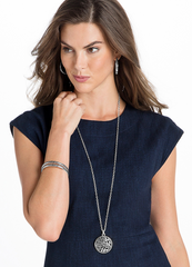 Contempo Large Hoop Earrings