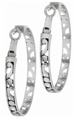 Contempo Large Hoop Earrings