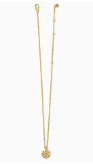 Contempo Medallion Petite Necklace
