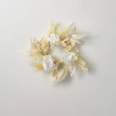 4.5" Hydrangea Pampas Accent Ring