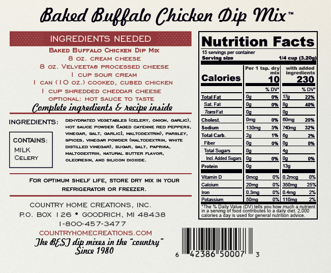Artisan Kitchen- Baked Buffalo Chicken Dip Mix