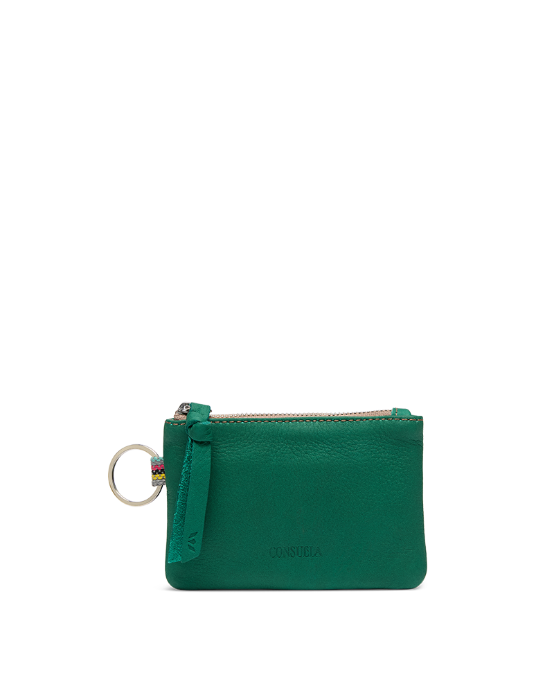 Consuela Teal Pouch