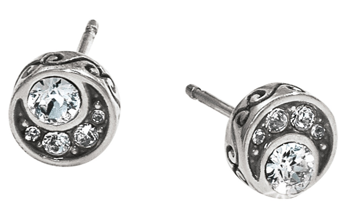 Crescent Mini Post Earrings