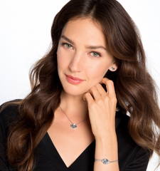 Alcazar Heart Mini Post Earrings