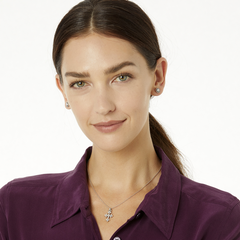 Abbey Cross Necklace