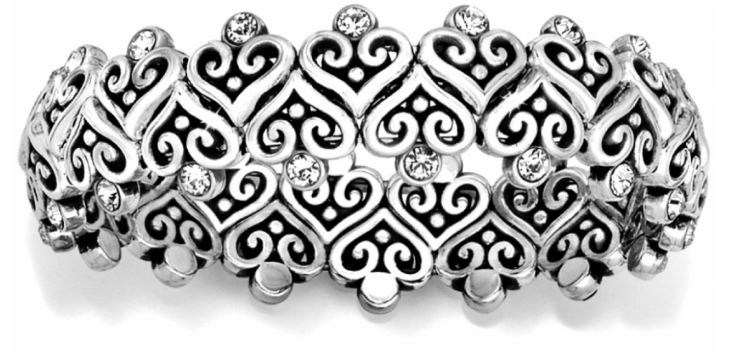 Alcazar Heart Stretch Bracelet