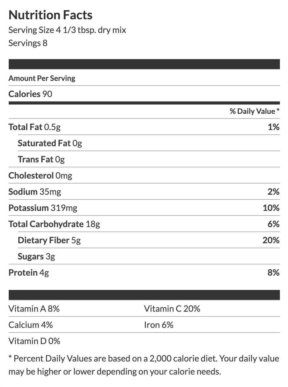 Anderson House Colorado Campfire Chicken Stew Mix