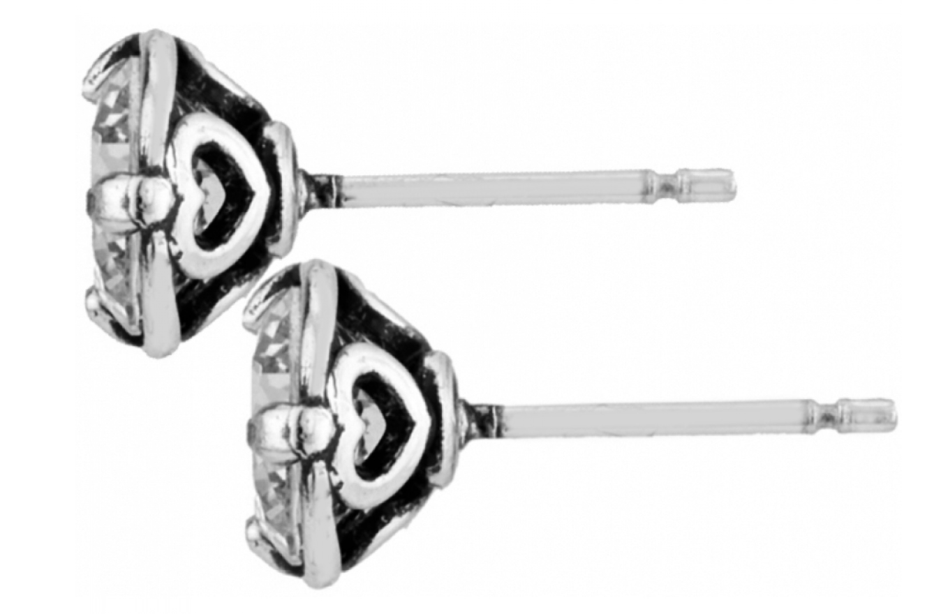 Brilliance 7MM Post Earrings