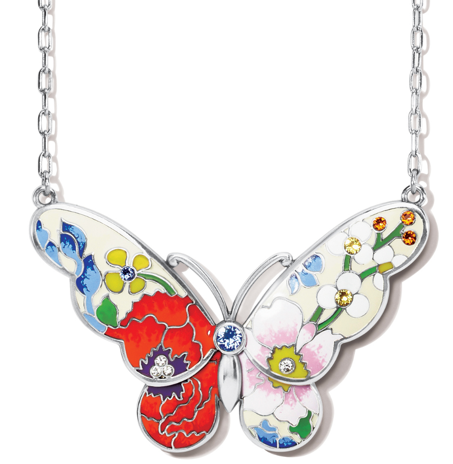 Blossom Hill Butterfly Necklace