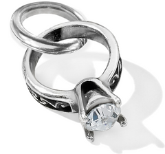 Diamond Ring Charm