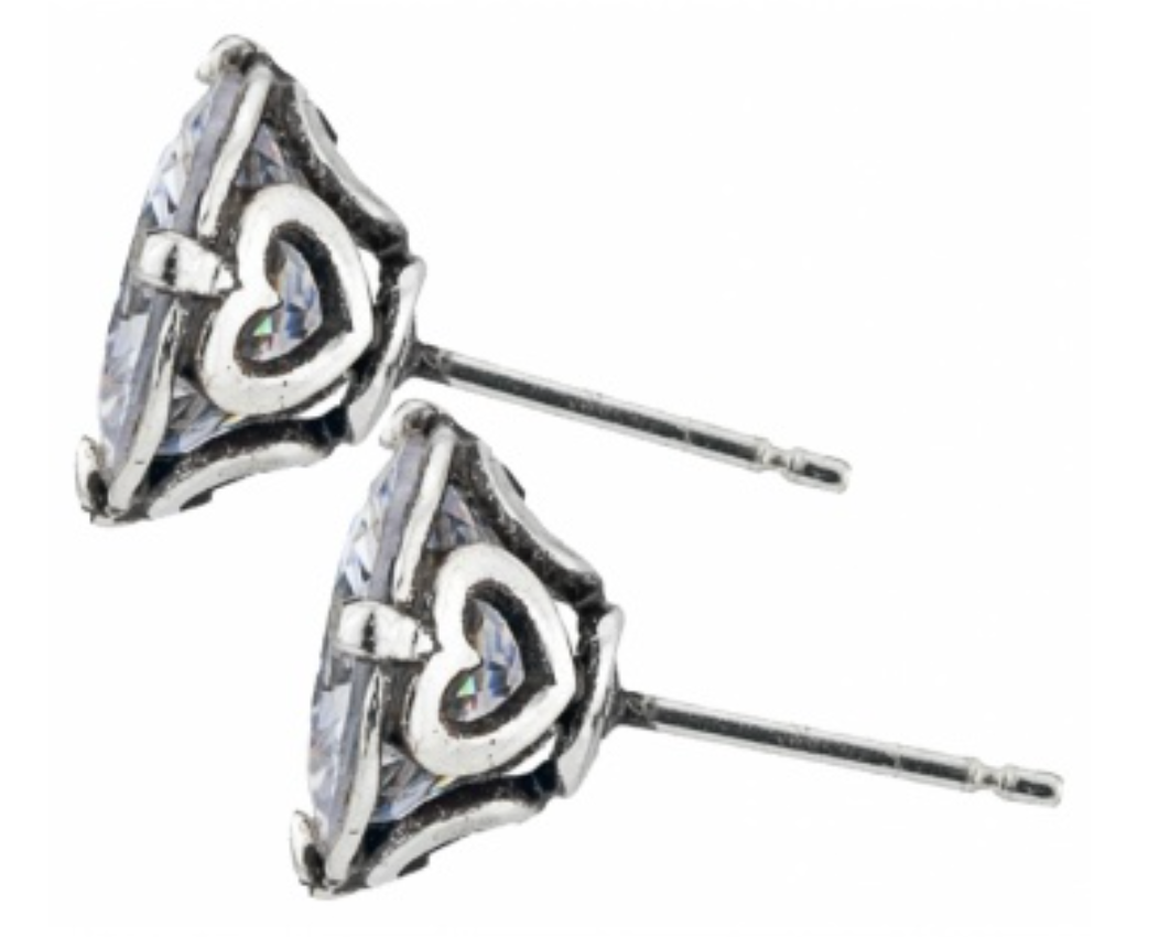 Brilliance 9MM Post Earrings