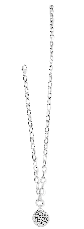 Contempo Medallion Charm Necklace