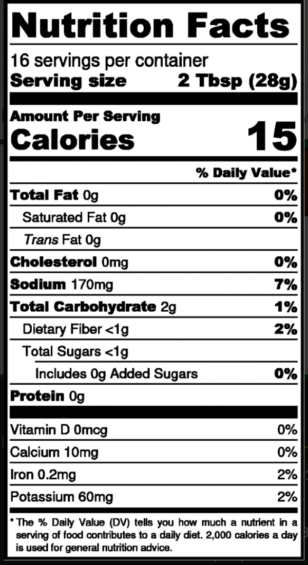 Chimi Changa Salsa (Medium)