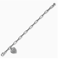 Contempo Heart Link Bracelet
