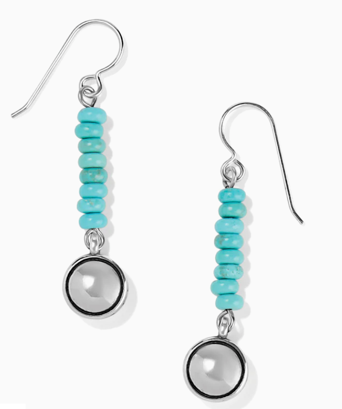 Contempo Nuevo Azul Dome French Wire Earrings