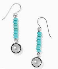 Contempo Nuevo Azul Dome French Wire Earrings