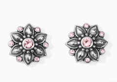 Cora Mini Post Earrings (Pink)