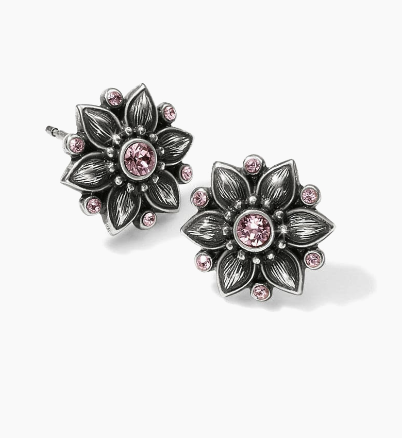 Cora Mini Post Earrings (Pink)