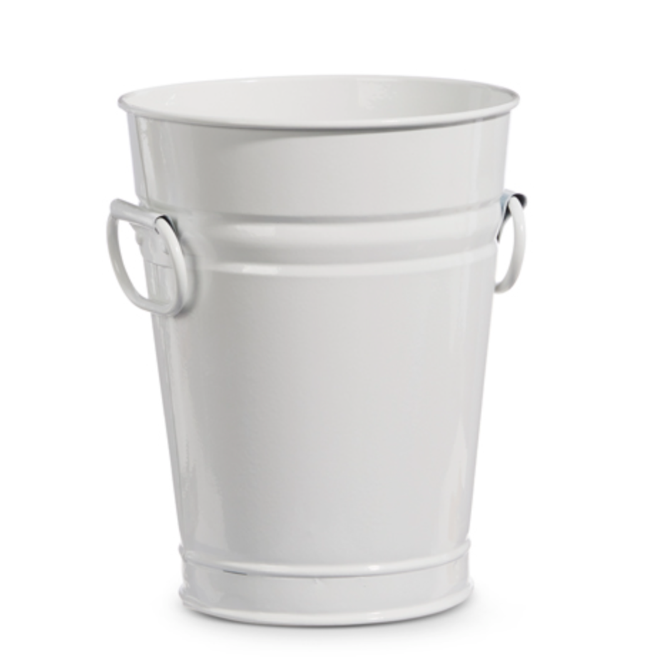 9" White Bucket