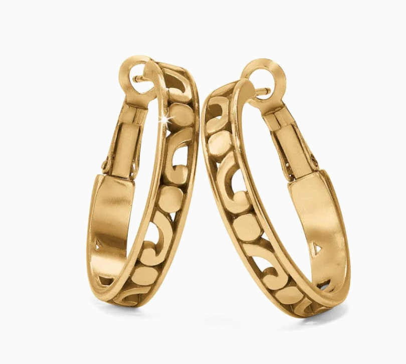 Contempo Gold Small Hoop Earrings