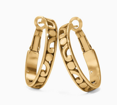 Contempo Gold Small Hoop Earrings