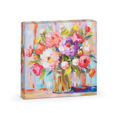 6" Floral Wall Art