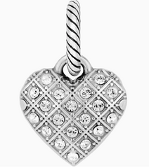 Diamond Heart Charm