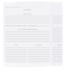 Daily Check In Journal: Make Today Great