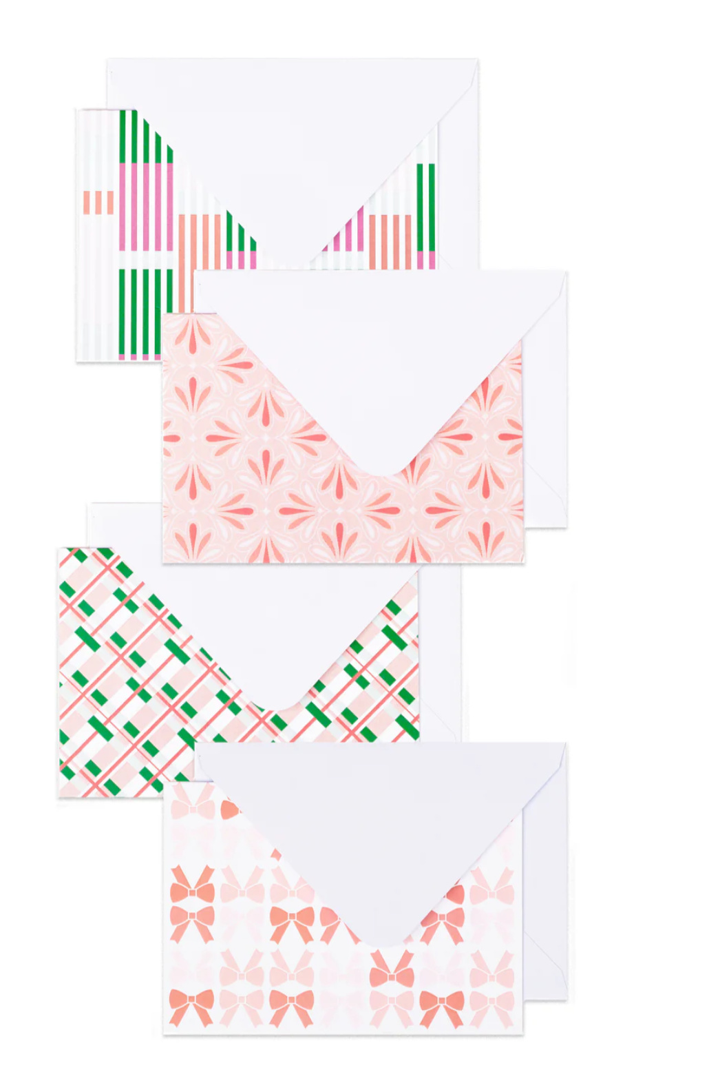 Boxed Notecard Set | Pink + Green