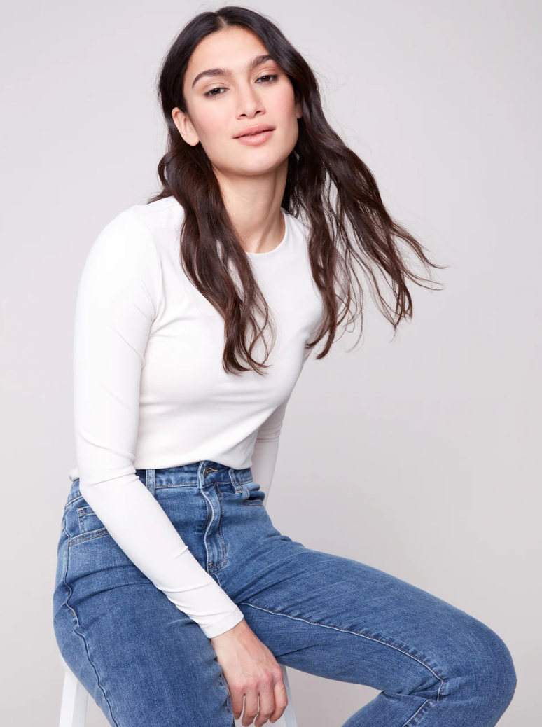 Bootcut Stretch Denim Pants - Medium Blue
