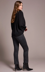 Airflow Long Sleeve Mandarin Collar Blouse
