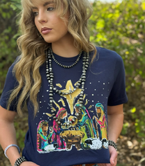 Callie Ann Stelter Nativity Scene Tee