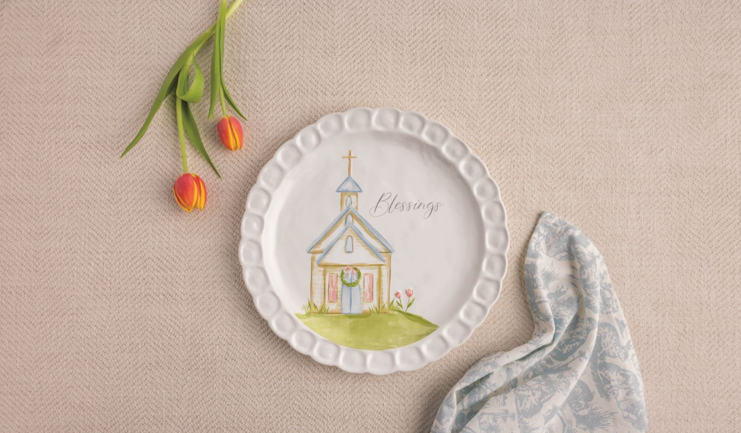 Church Blessings Platter