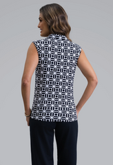 Carolyn Sleeveless Polo