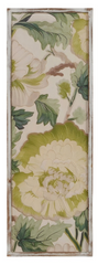 36.25" Tranquil Green Garden Carved Wall Art