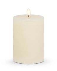 3.5" X 5" Ivory Pillar Candle