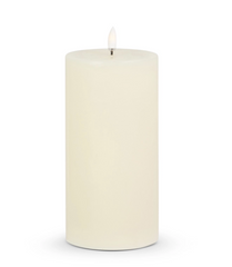 3.5" X 7" Ivory Pillar Candle