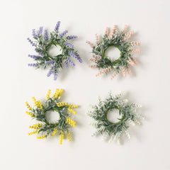 1.5" Berry and Floral Mini Rings