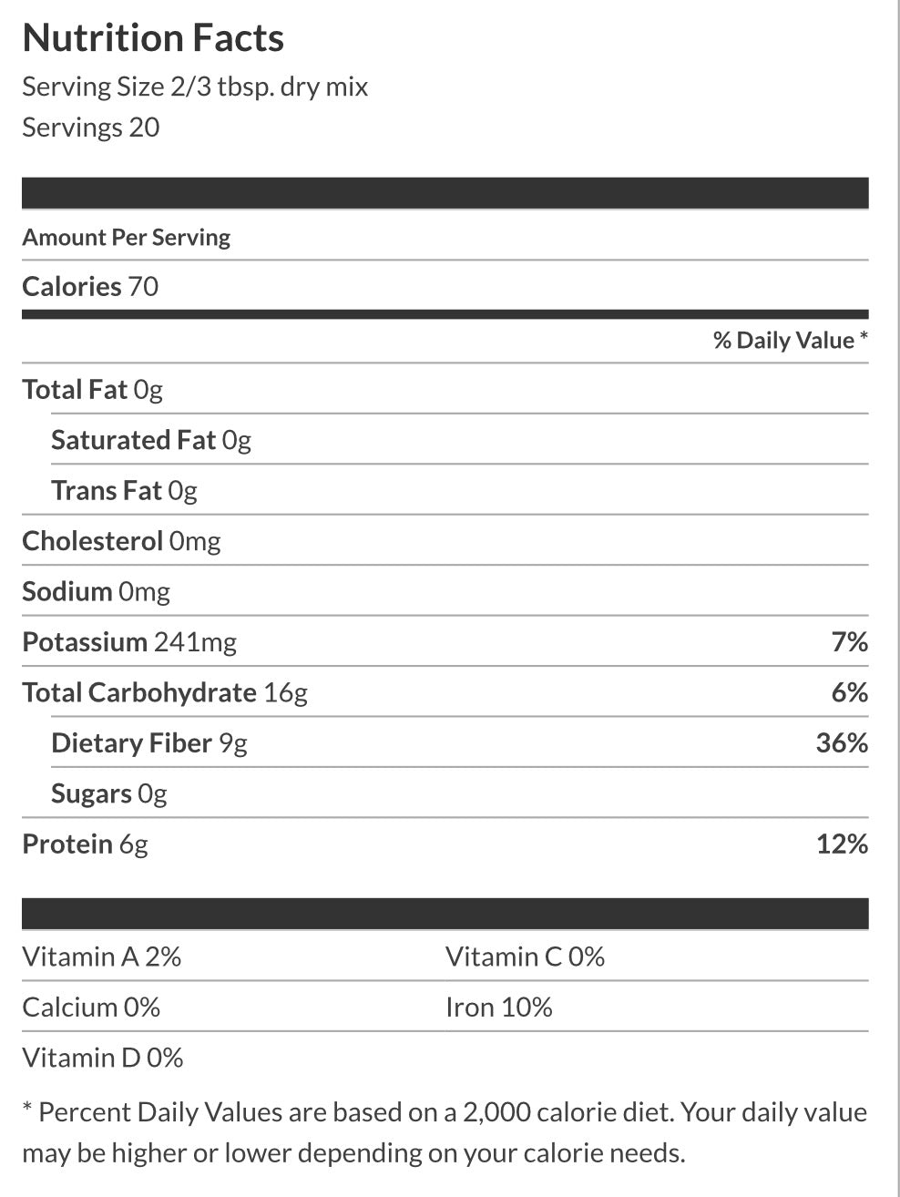 Anderson House Minnesota Heartland 11-Bean Soup Mix