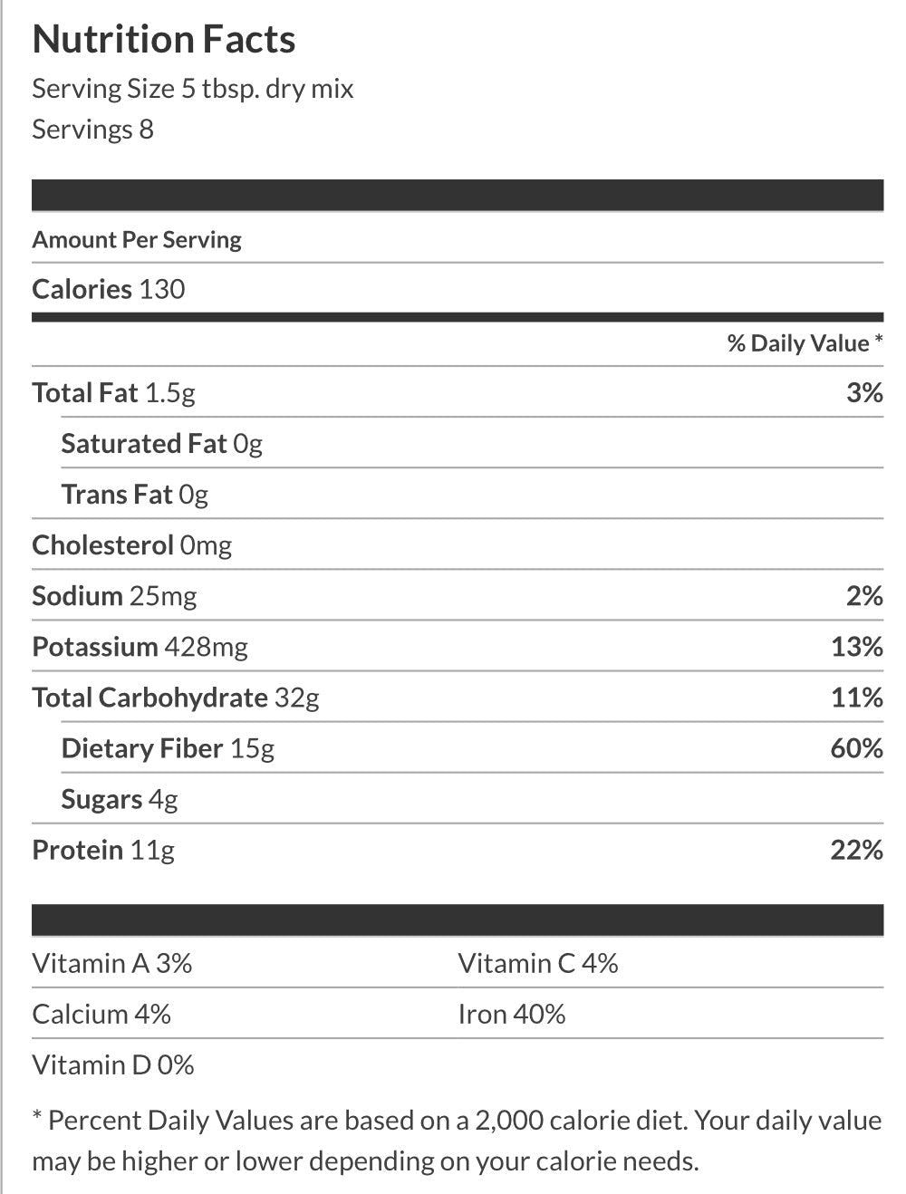 Anderson House Texas Wrangler Blackbean Soup Mix