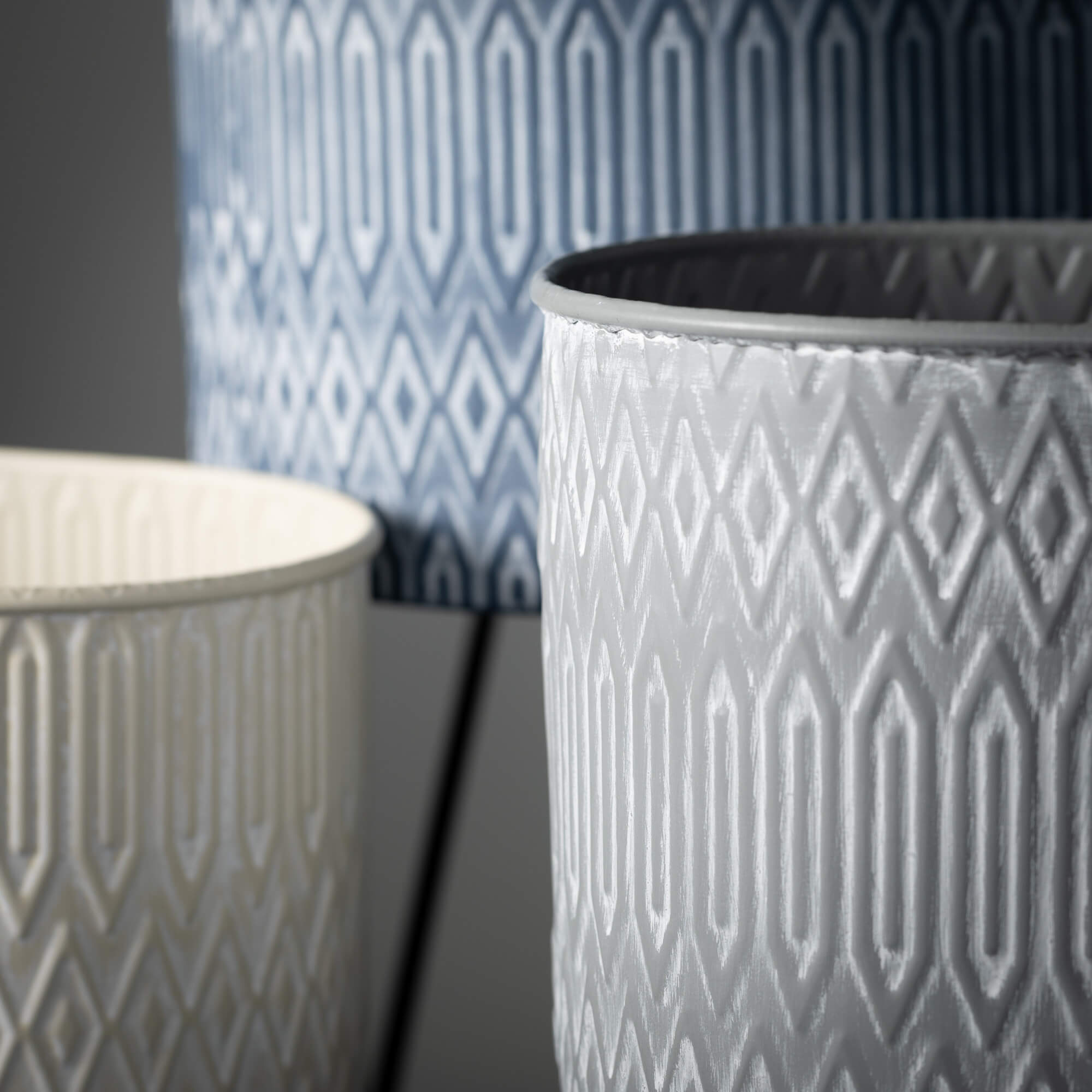 Aztec Pattern Raised Planters